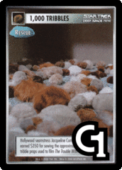 1,000 Tribbles - Rescue (Blue)